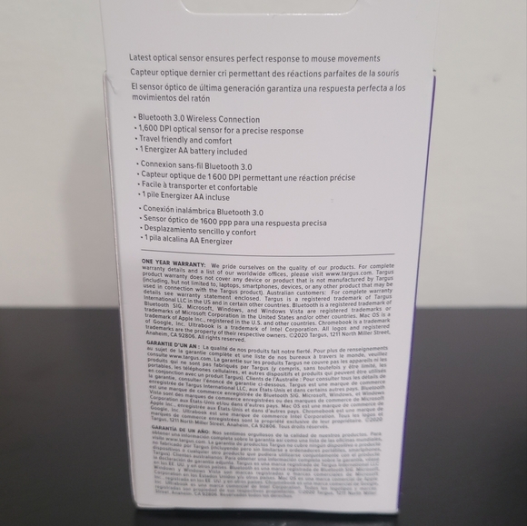 Targus B580 Bluetooth Mouse - Picture 2 of 6